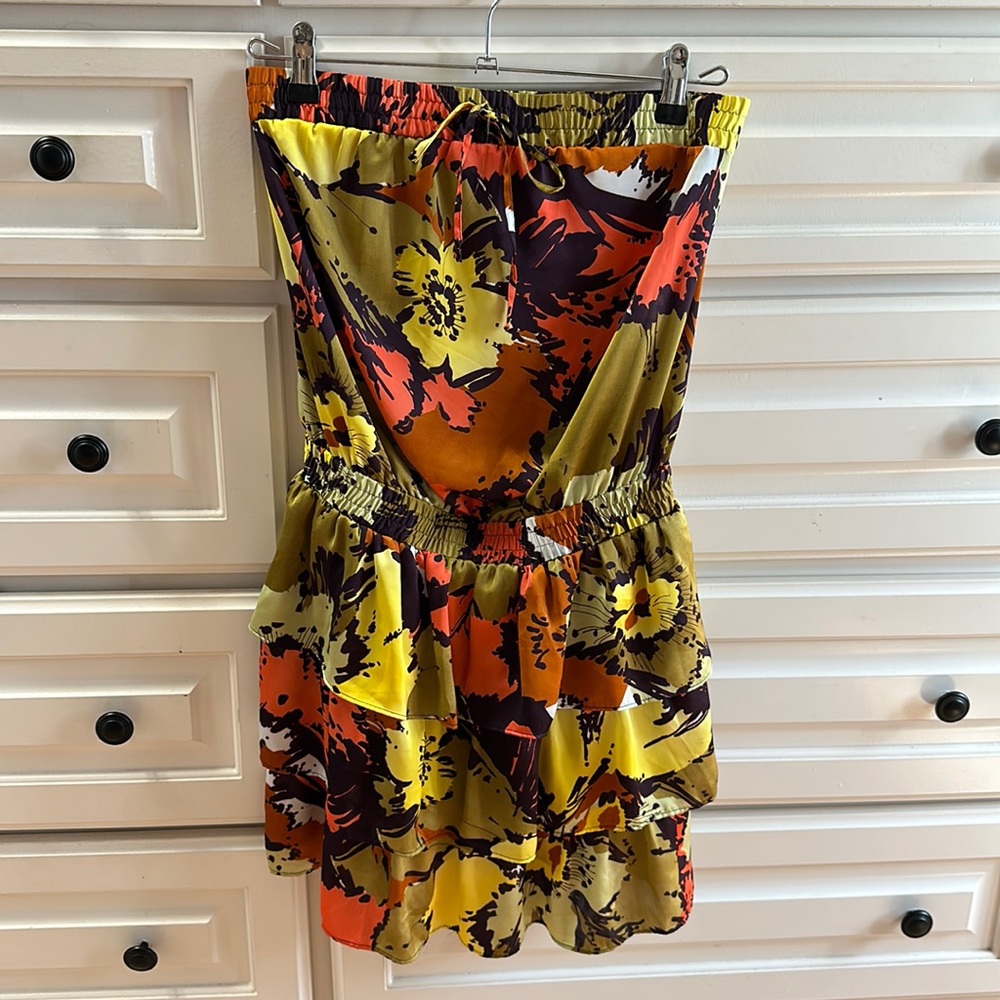 Outback red Strapless dress